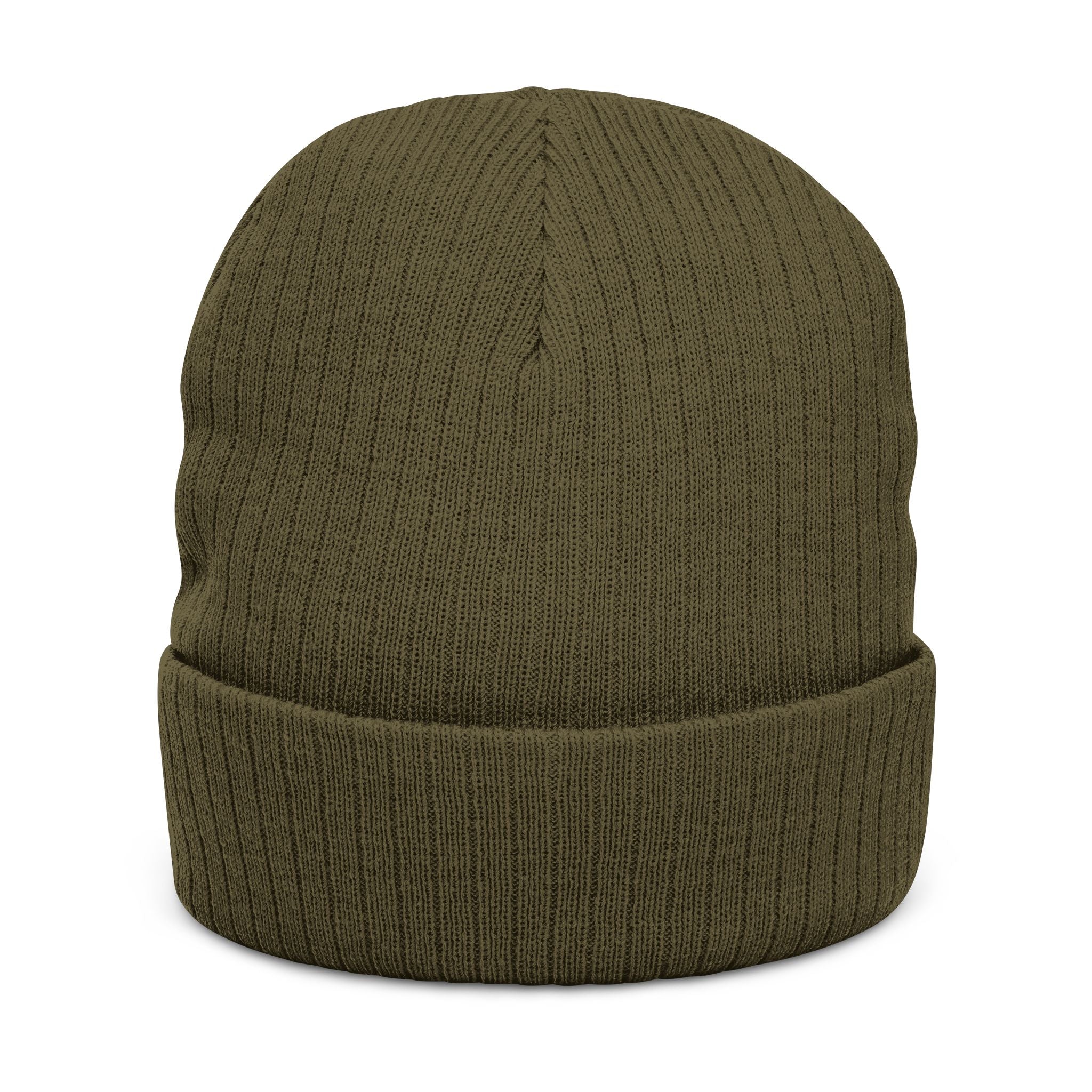 Embroidered 'Come As You Are' Ribbed Knit Beanie