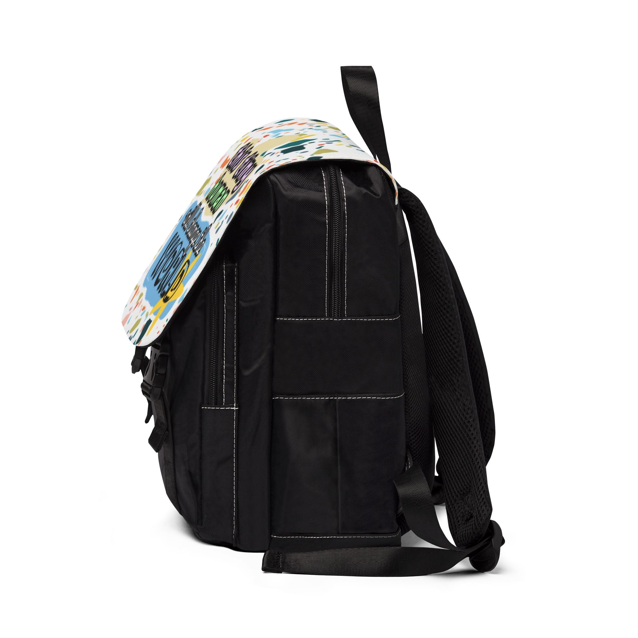 Tiny Human Will Change the World Backpack - Preschool Daypack