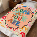 Come As You Are - Kid's Velveteen Plush Blanket