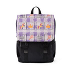My Little Fairytale Backpack — Purple Kids School Daypack with Crown & Castle Design