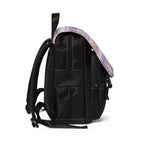 My Little Fairytale Backpack — Purple Kids School Daypack with Crown & Castle Design