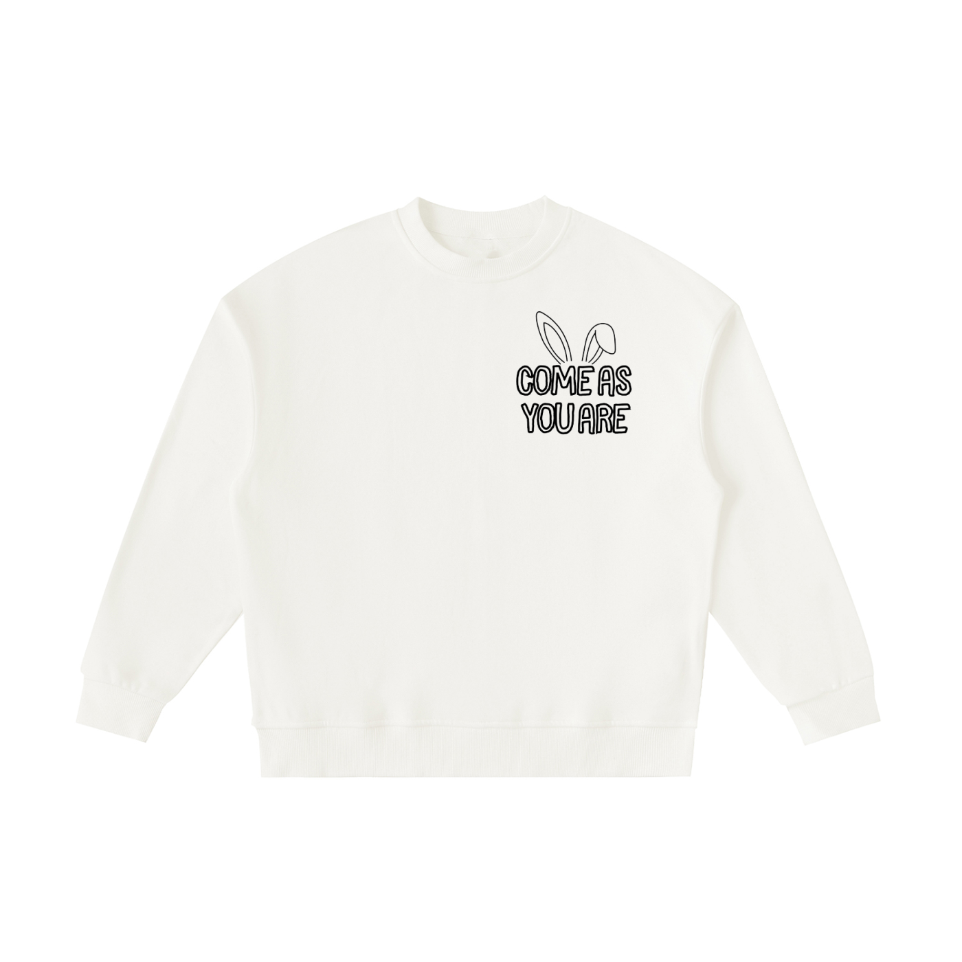 Come As You Are - Fleece Kids' Crewneck Sweatshirt