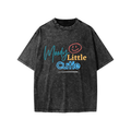 Moody Cutie - Snow Washed Kids' T-Shirt