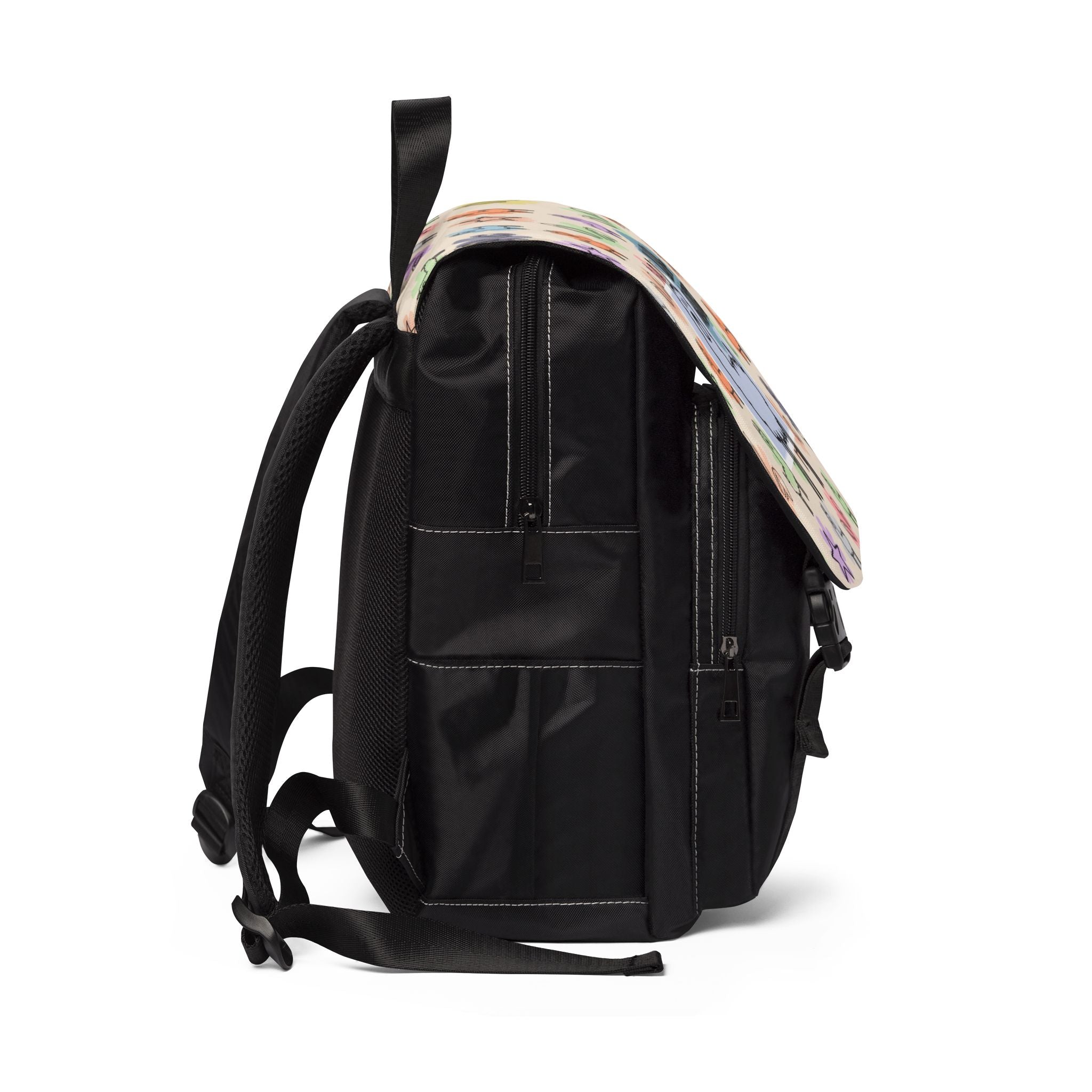 Llama Doodle Backpack — Preschool Daypack