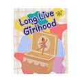 Velveteen Plush Blanket — "Long Live Girlhood" Ballet Music Box Throw