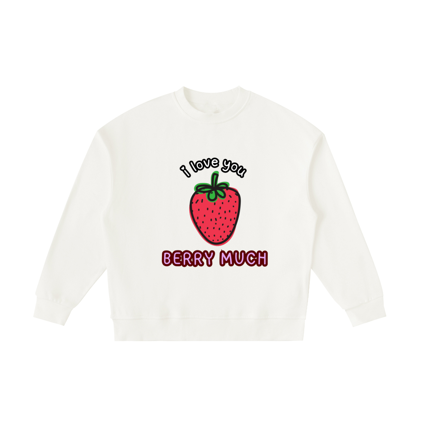 Berry Much Fleece Kids' Crewneck Sweatshirt