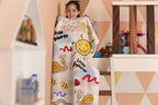 "Little Explorer" Kids Large Velveteen Plush Blanket - Throw with Cute Snail, Sun & Bee Prints
