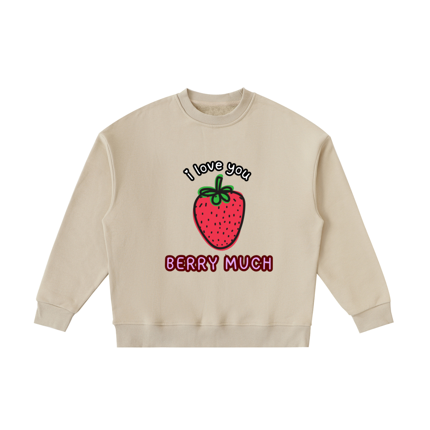Berry Much Fleece Kids' Crewneck Sweatshirt