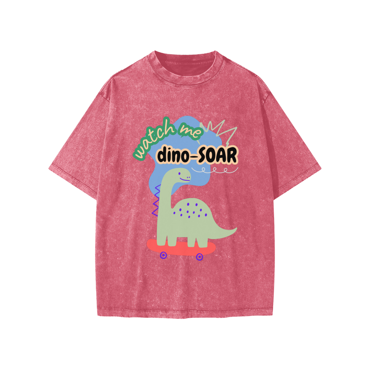 Dino-SOAR Snow Washed Kids' T-Shirt