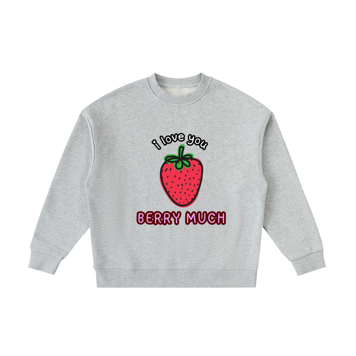 Berry Much Fleece Kids' Crewneck Sweatshirt
