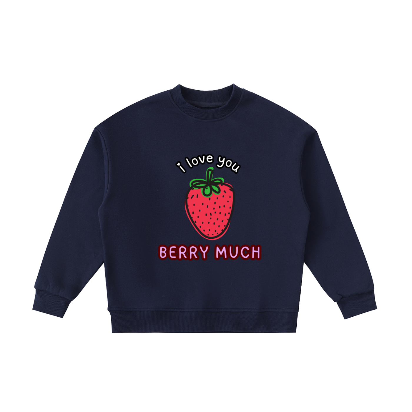Berry Much Fleece Kids' Crewneck Sweatshirt