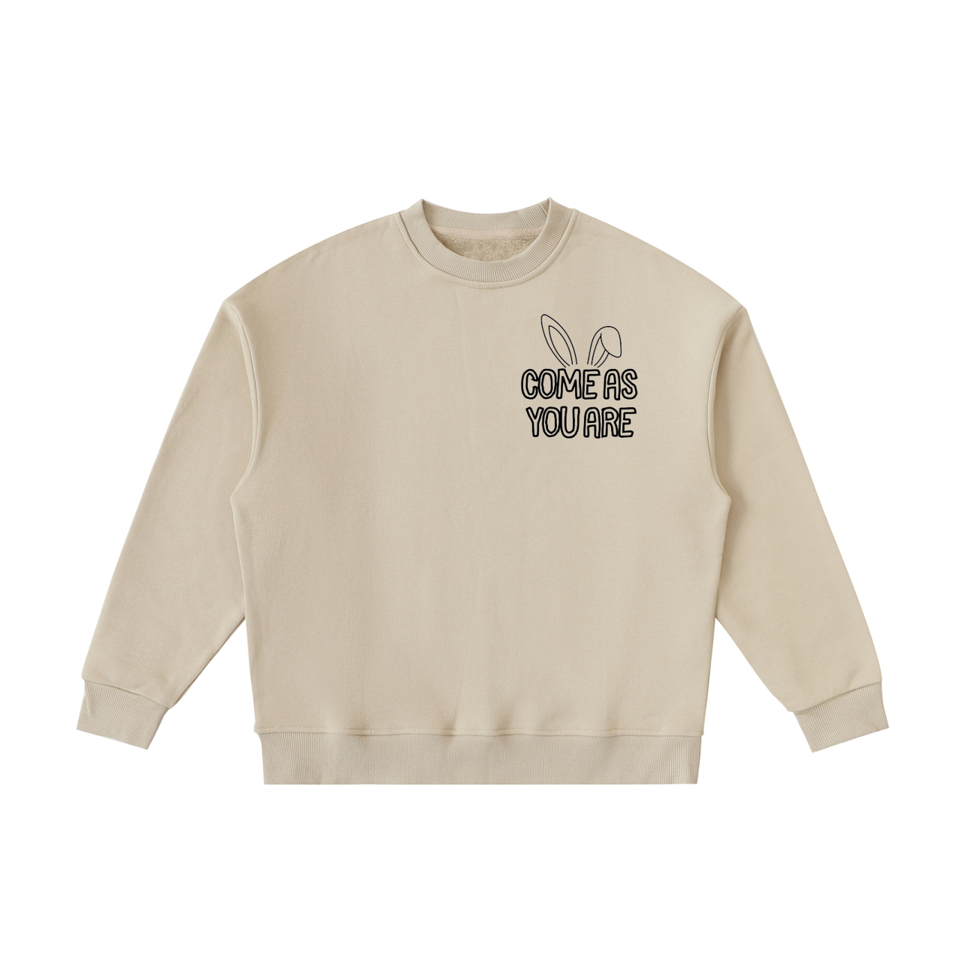 Come As You Are - Fleece Kids' Crewneck Sweatshirt