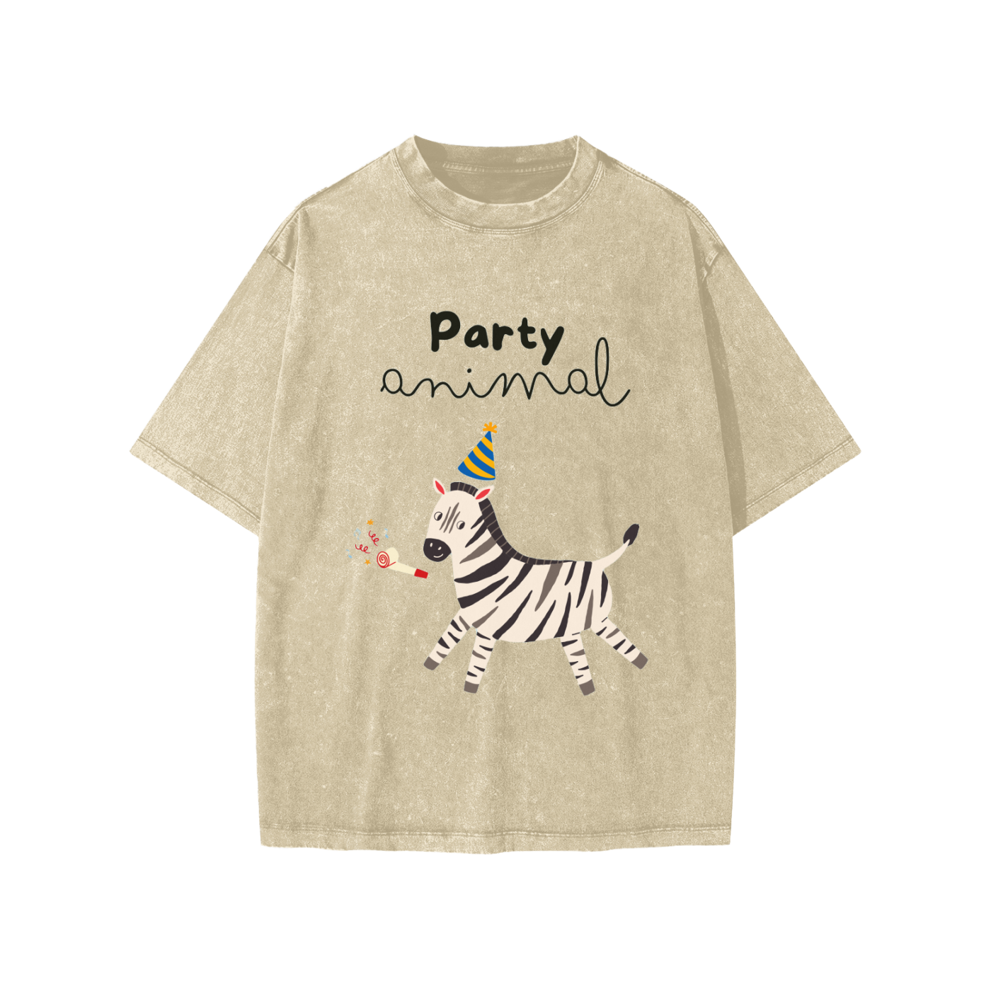 Party Animal - Snow Washed Kids' T-Shirt